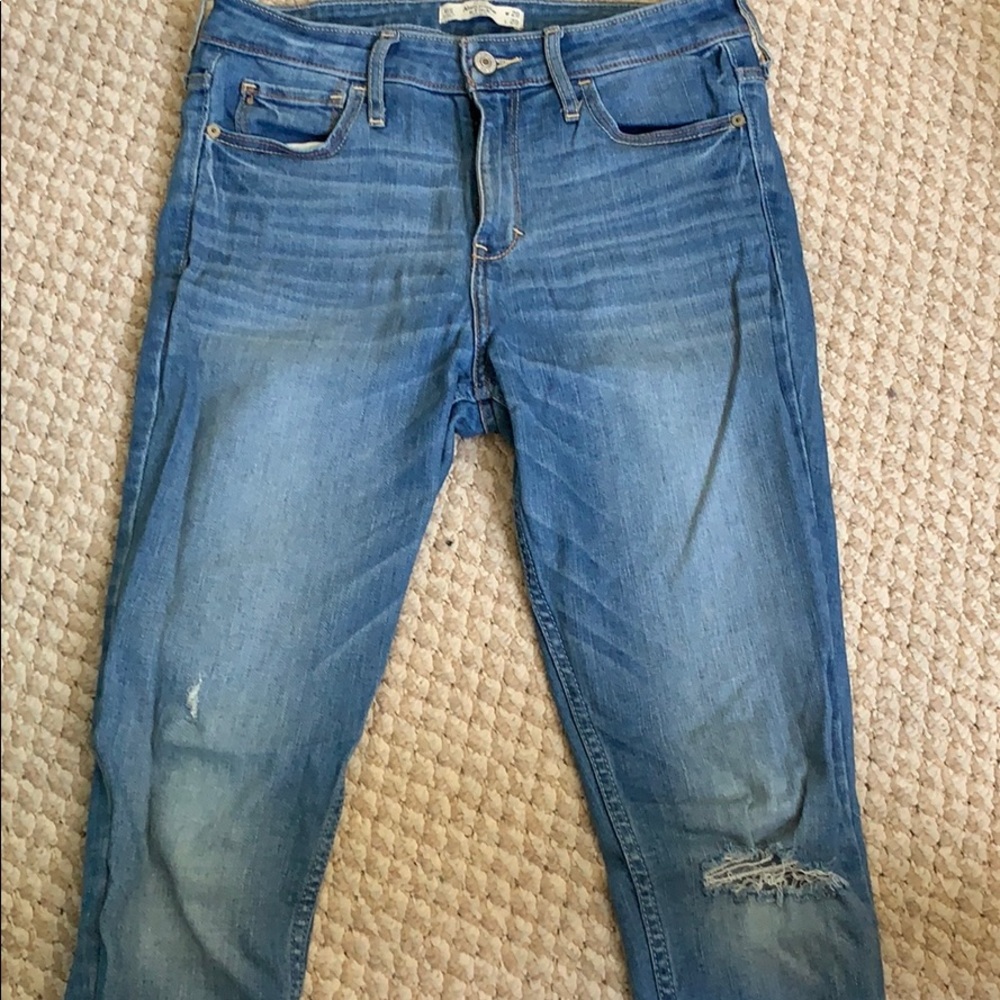 A&F skinny jeans